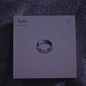 Oura Ring Silver New Still in Box